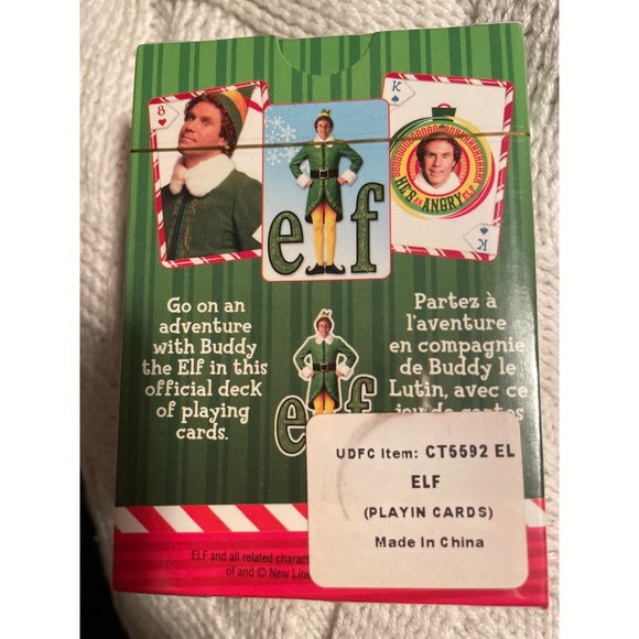 Elf Movie Playing Cards New in Box & cellophane Will Ferrell - Picture 2 of 6
